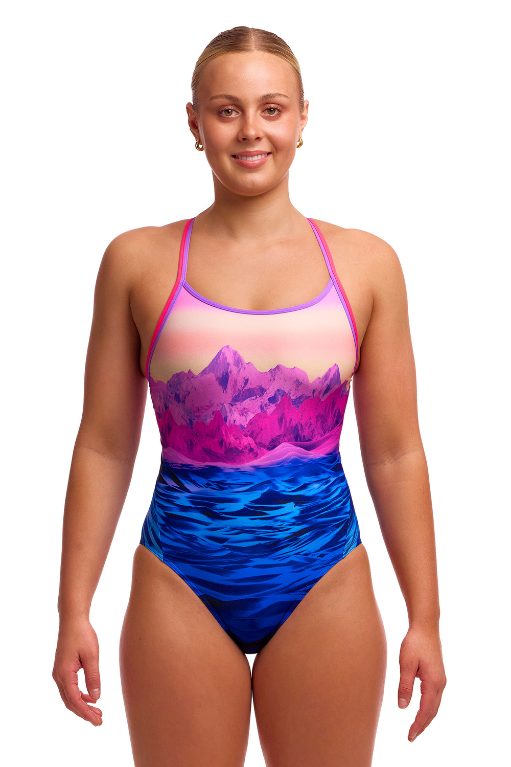 Купальник FUNKITA Pink Peaks (Diamond Back)