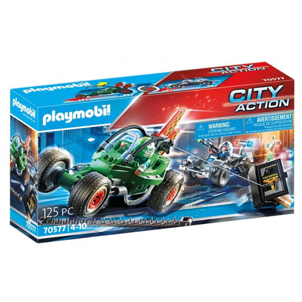 Police Go-Kart: погоня за грабителем в сейфе 70577
