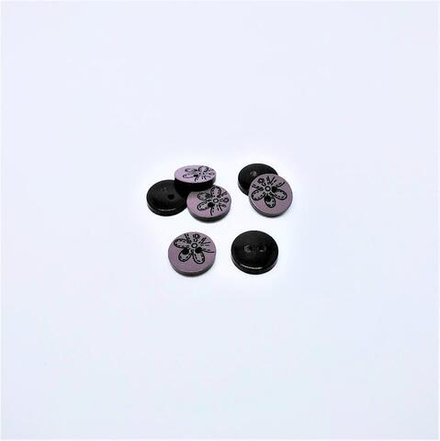 Пуговицы №18/18, 2пр., 11мм, фиолетовый (CB M-83)