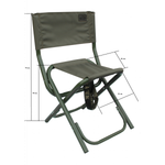 Стул Митек складной средний со спинкой Комфорт