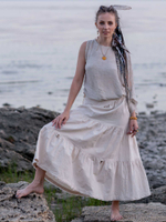 Юбка-трансформер Chintamani из необработанного хлопка