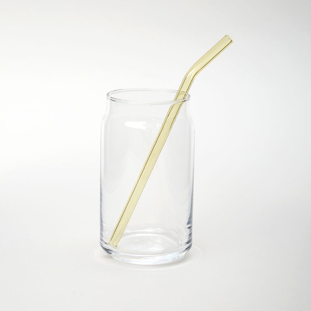 НАБОР СТАКАНОВ ИЗ 2-Х ШТ. СО СТЕКЛ. ТРУБОЧКАМИ 495 МЛ