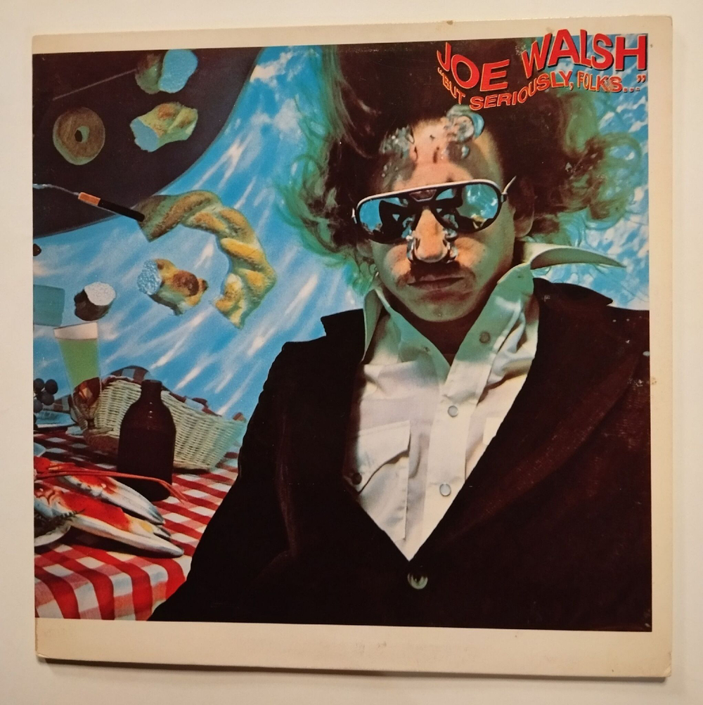 Винтажная виниловая пластинка LP Joe Walsh But Seriously, Folks (USA 1978)