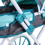 Коляска для куклы лежачая, пакет LM918-15