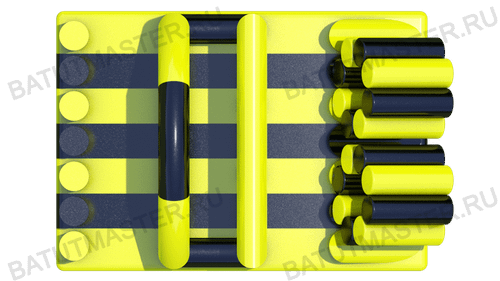 Надувной модуль препятствий «Бинокль»