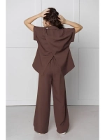 Костюм с брюками палаццо