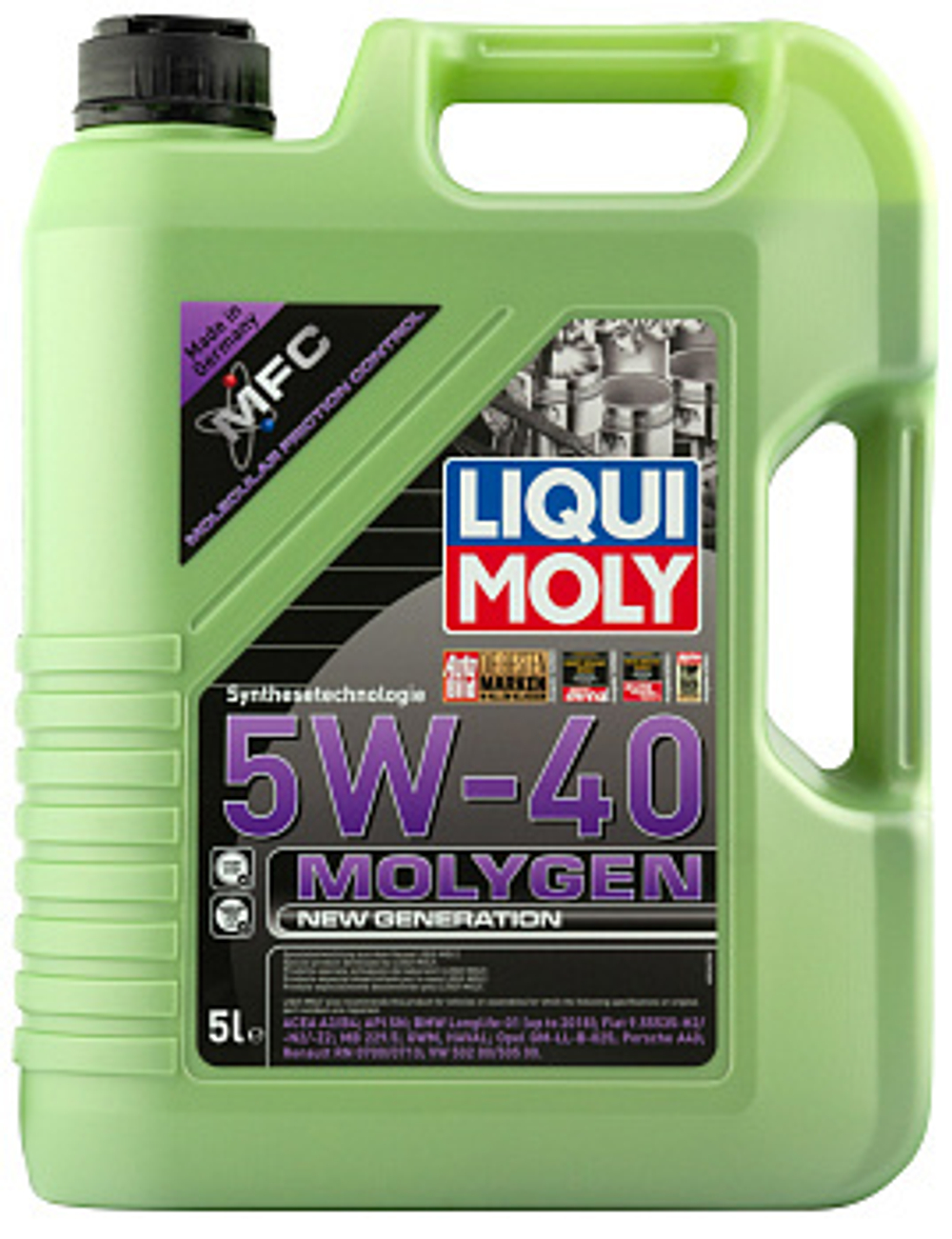Liqui Moly MOLYGEN 5w40 5л