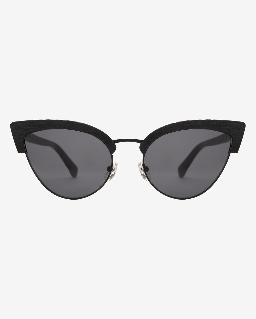 Очки солнцезащитные Spunky Marta 7 Black wood. dark grey lens