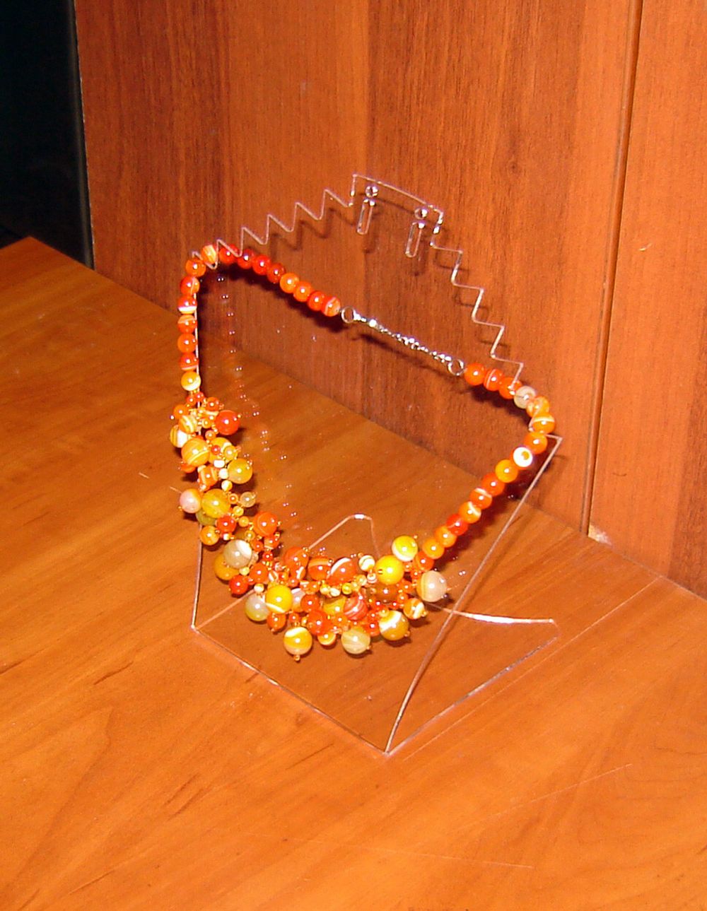 Подставка под колье №1 2 мм прозрачная