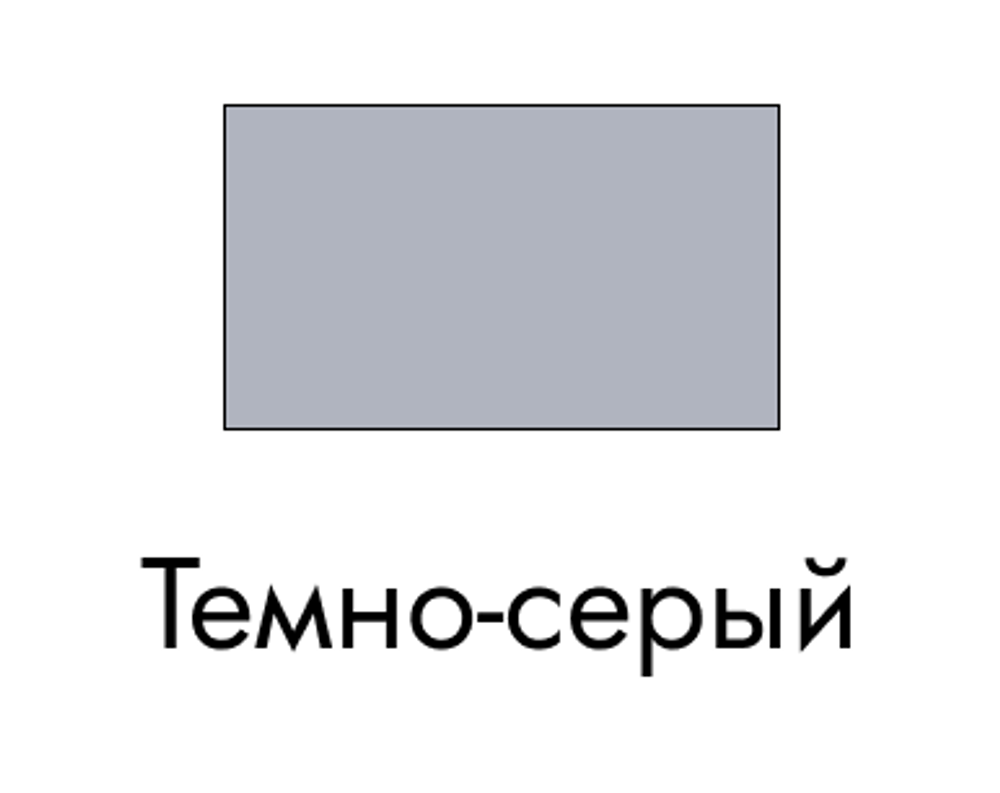 Реечная стеновая панель РСП 122-1.2800 (серединная рейка), темно-серый