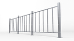 Пешеходное ограждение OGR0005