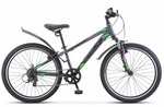 Велосипед 24" Stels Navigator-400 V  р.12" F020  серый/зеленый