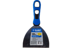 Шпатель с профилированным нержавеющим полотном и 2к ручкой 120мм Зубр ПРОФЕССИОНАЛ 10049-12_z03