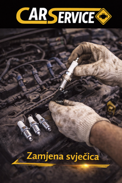 Zamjena svjećica (set 4 kom.)