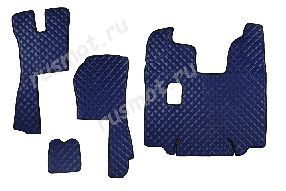 Коврики стеганые из искусственной кожи 30 Scania 2009-2012 механика (Польша)