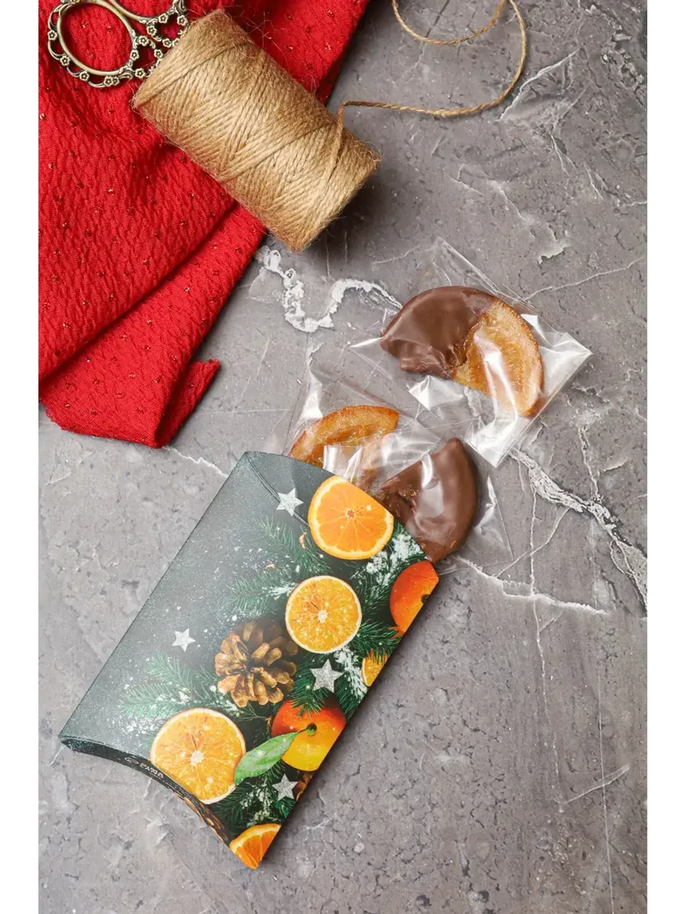 Апельсин в шоколаде 15 шт.