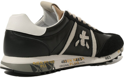Premiata Lucy-D sneakers Черные с белым кожаные