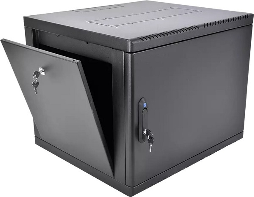 Шкаф настенный 19", 9U ЦМО ШРН-М-9.650.1-9005