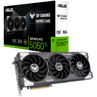 Видеокарта ASUS TUF Gaming GeForce RTX 5060 Ti 8GB GDDR7 OC Edition