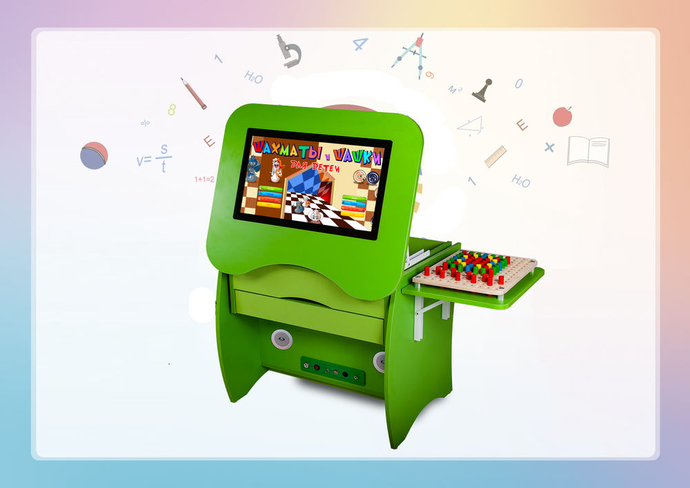 Интерактивный логопедический стол-парта Logo Blitz Лого Блиц из серии Кисельковое царство