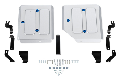 Защита топливного бака Rival для Haval Dargo (V - 2.0) 4WD 2022-н.в., алюминий 3 мм, с крепежом, штампованная, 333.9426.1