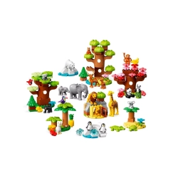 LEGO Duplo: Дикие животные мира 10975 — Wild Animals of the World — Лего Дупло