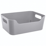 Корзинка универсальная "scandi", 340х240х140 мм, 10л (светло-серый)