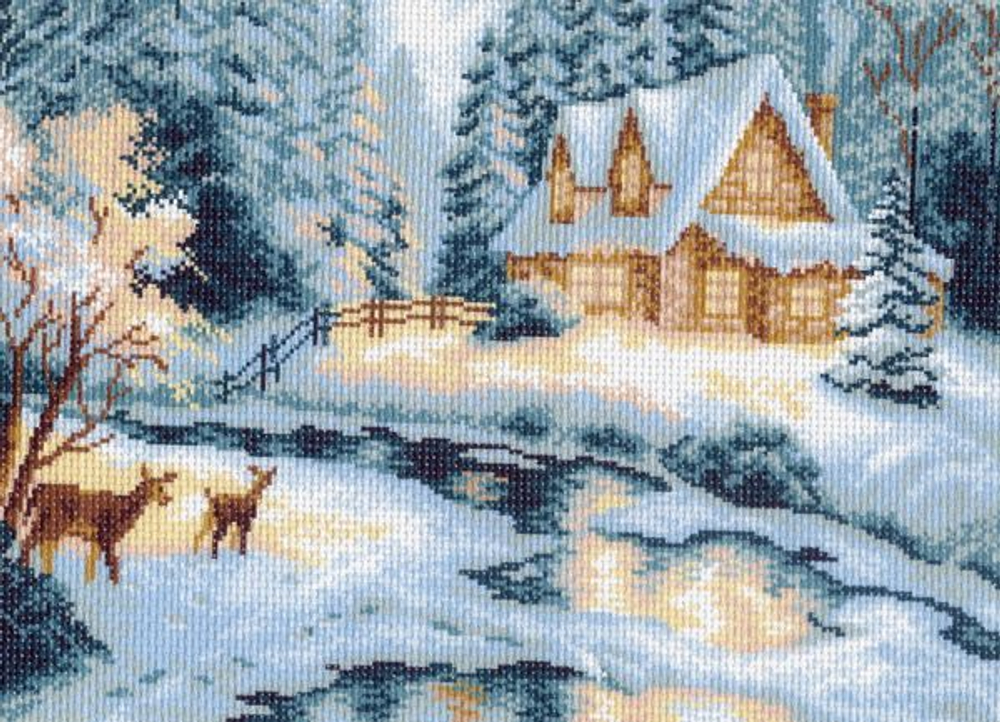 Характеристики товара:¶В комплекте: канва с нанесенным рисунком, руководство по вышиванию. Размер ка