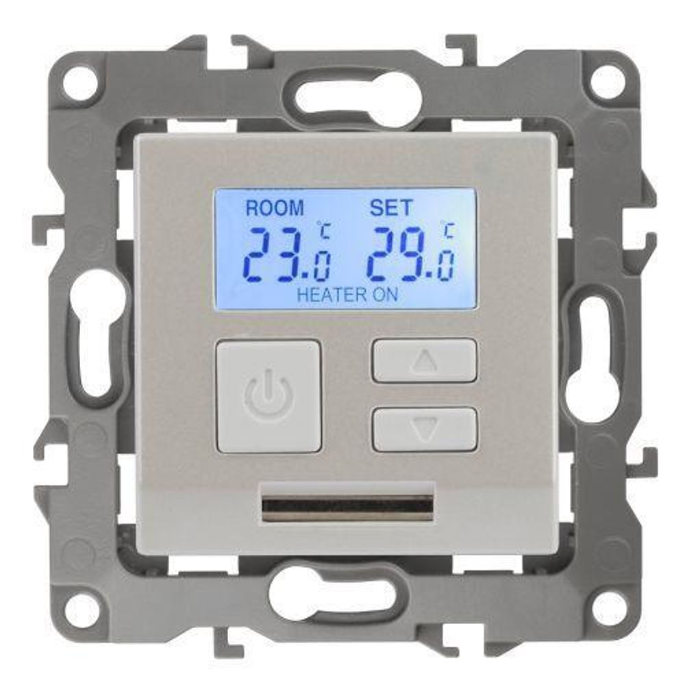 Терморегулятор универсальный 12-4111-15 230В-Imax16А перламутр ЭРА Б0031280 Терморегулятор универсальный 12-4111-15 230В-Imax16А перламутр ЭРА Б0031280