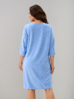 Халат Хм-562/голубой-п
