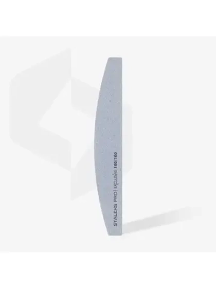 Пилка полумесяц минеральная для ногтей 100/100 грит