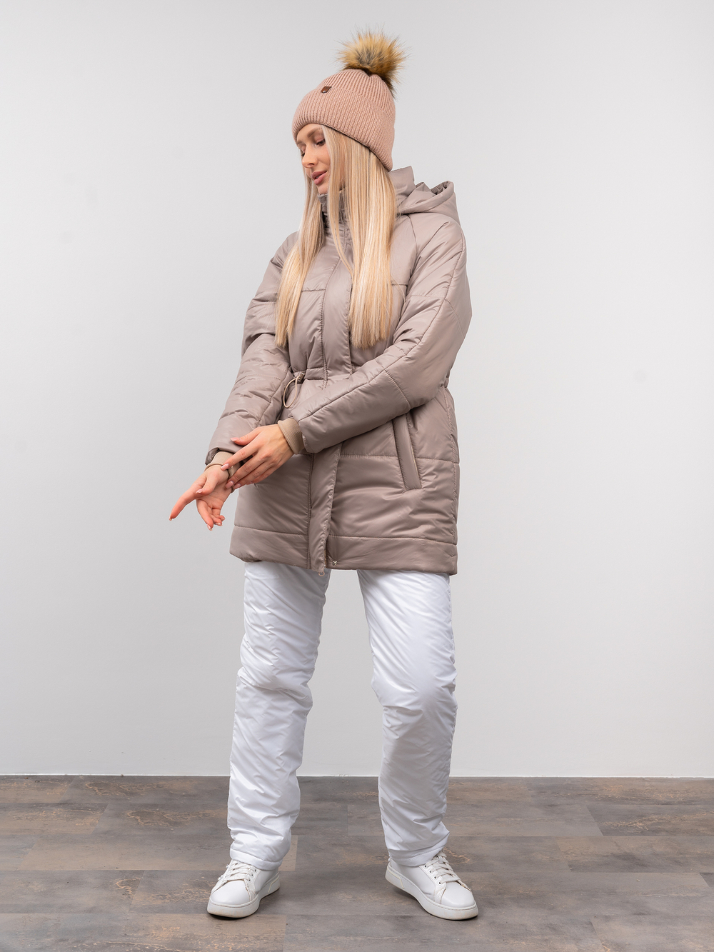 Костюм зимний "Arctic" какао-белый