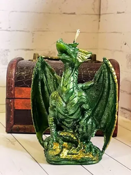 Свеча магическая "Дракон-финансовое благополучие"