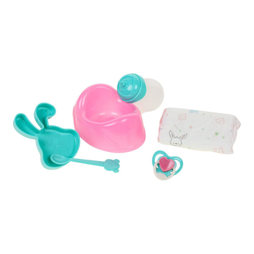 Пупс функциональный с аксесс., коробка YL1975R