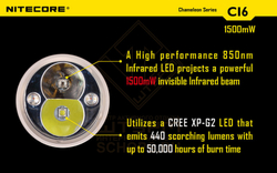 Фонарь Nitecore CI6 Infrared