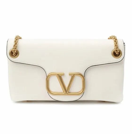 Сумка Valentino Stud Sign белый