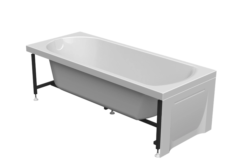 Акриловая ванна Radomir Vanessa (Радомир Ванесса) Аврора 170х70, с каркасом