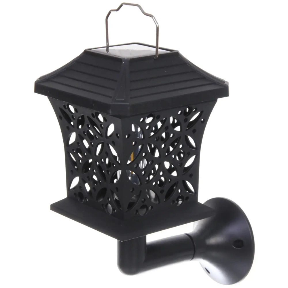 Фонарь садовый «Вечер» 12*12*13,5 см (h=60 см) на солнечной батарее (универсальный), Теплый белый