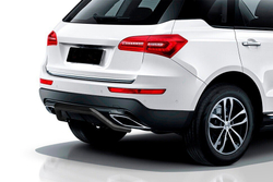 Защита заднего бампера Zotye Coupa (2013-2023) d57 скоба черная