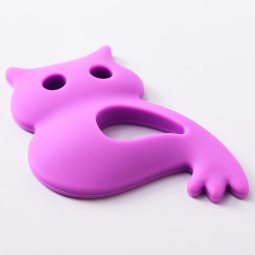 2825363 Прорезыватель силиконовый «Совушка», цвет МИКС