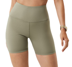 Женские Шорты теннисные Björn Borg Borg High Waist Comfort Shorts - зеленый