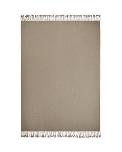 Zara Home плед из полиэстера, коричневый, 140x190 см · 2361/004