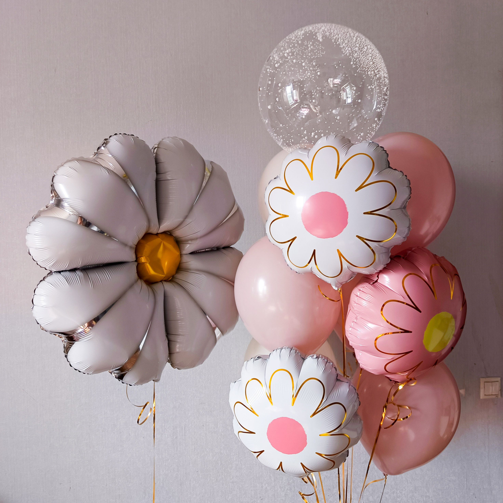 Сет шаров «Ромашка»