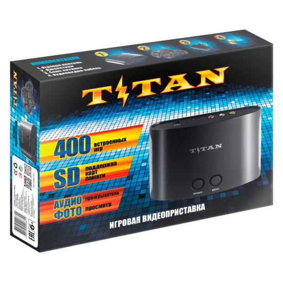 Игровая приставка SEGA Magistr Titan 2 (400 встроенных игр) (SD до 32 ГБ)