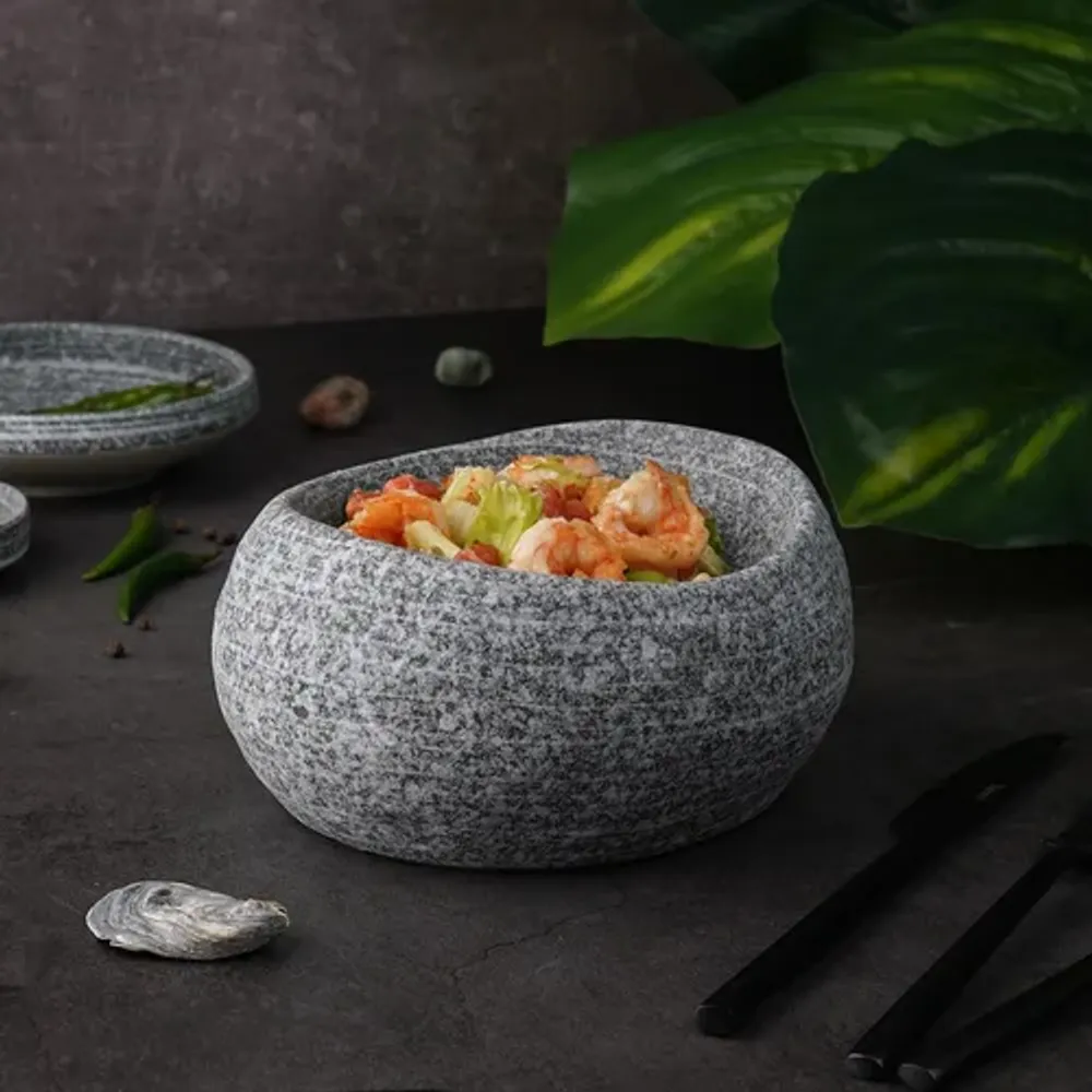 Салатник 250 мл 17,5*15,5 см h8,7 см Stone Untouched Taiga P.L. Proff Cuisine [1]