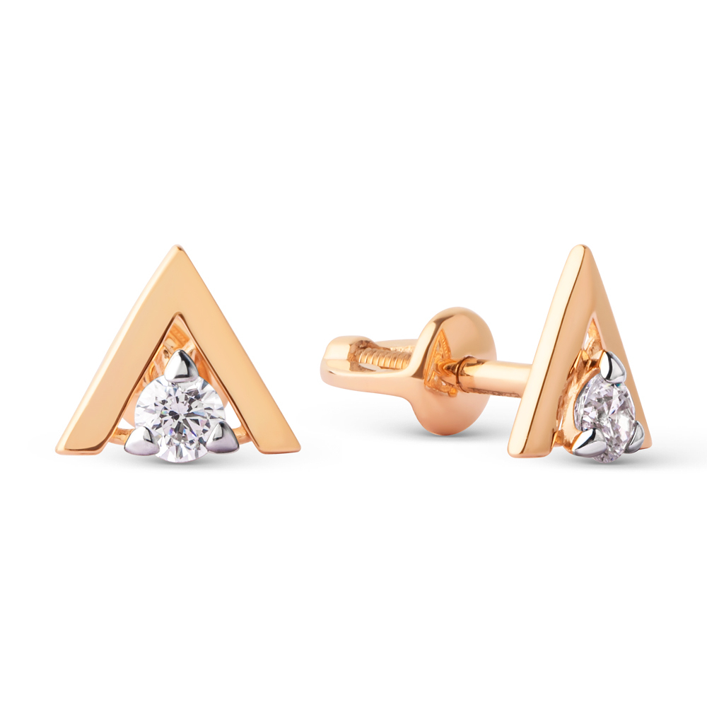 Серьги из золота 585 пробы