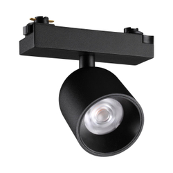359803 PORT NT25 246 черный Светильник трековый однофазный двухжильный IP20 LED 10W 180-265V 3000К SOLETTE