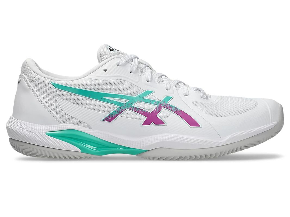 Мужские теннисные кроссовки Asics Solution Swift FF 2 Clay - white/digital sakura