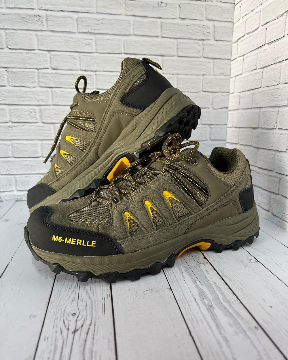 Кроссовки M6-MERLLE / олива