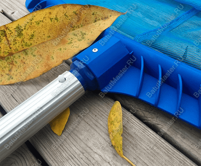 Корзина для листьев бассейна с сеткой